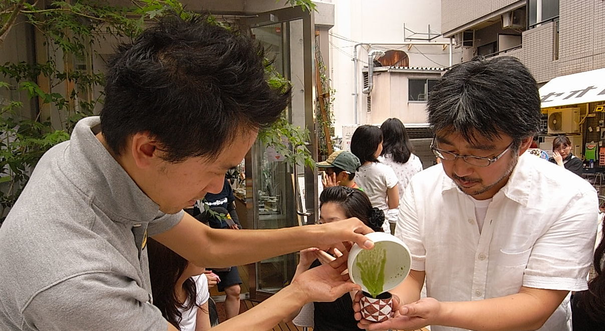 ぐい呑点前　佐藤典克