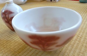 潮桂子　茶箱セット　茶碗