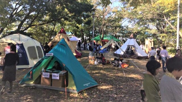 二子玉川水辺茶会